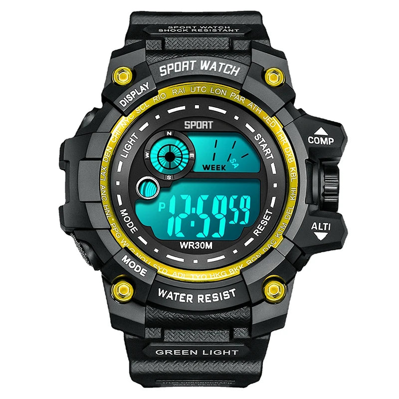 Military Waterproof Digital Watch