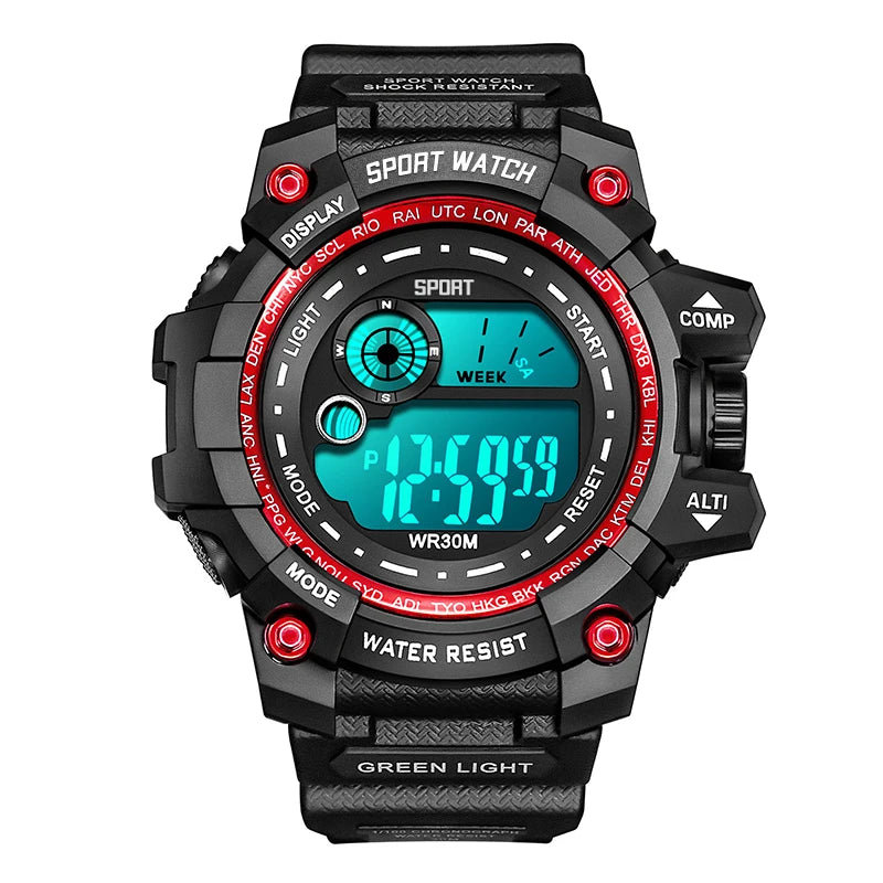 Military Waterproof Digital Watch