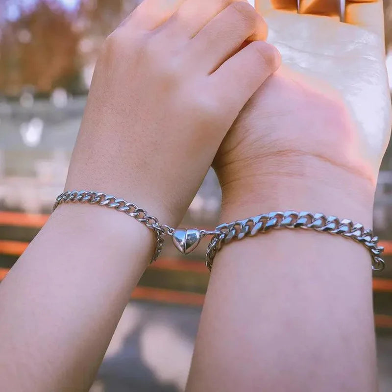 Matching Heart Bracelets