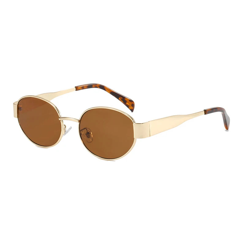 Luxury Oval Sunglasses